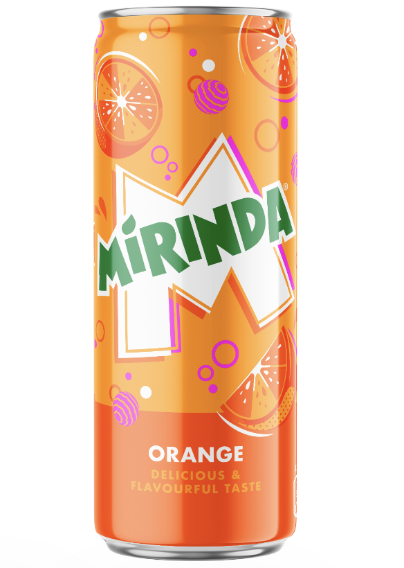 Напій сильногаз. Mirinda Orange 0.33 л з/б